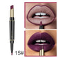 2 in 1 Lipstick + Lip Liner Combo 3 PCS Pack