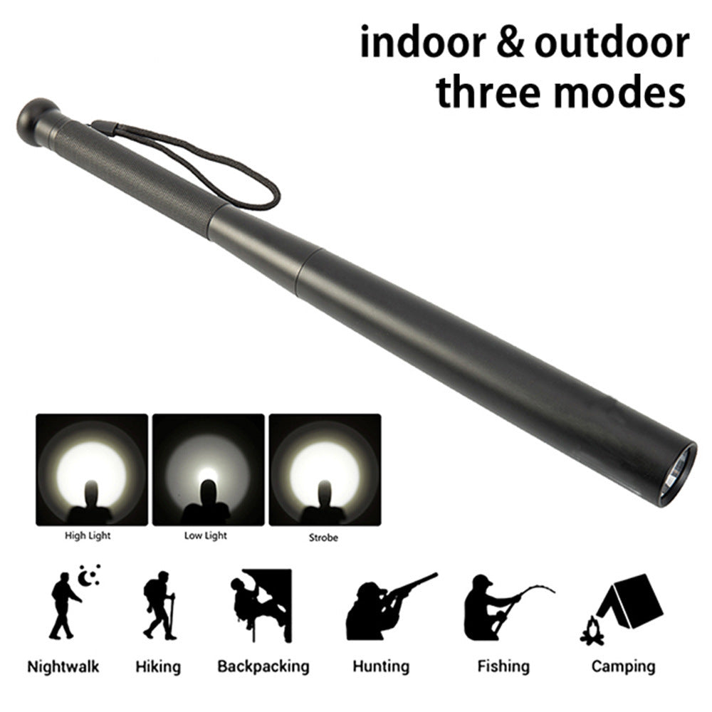 Baseball Bat Flashlight Self Defense