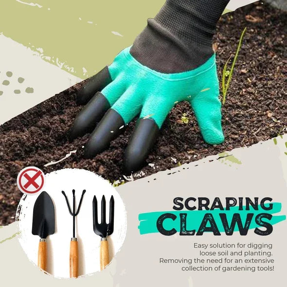 Gardening Claw Protective Gloves【4Pairs/Pack】