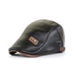 Jamont Leather Baseball Cap / Beret Hat