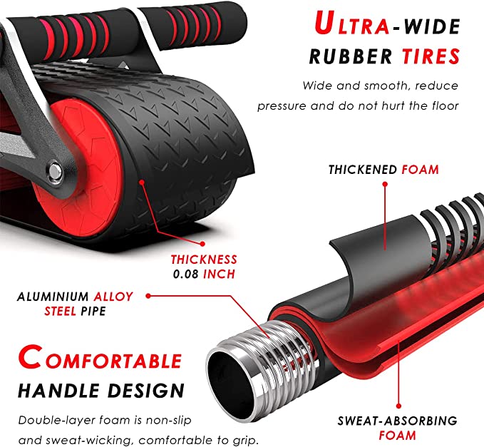 Automatic Rebound Abdominal Wheel