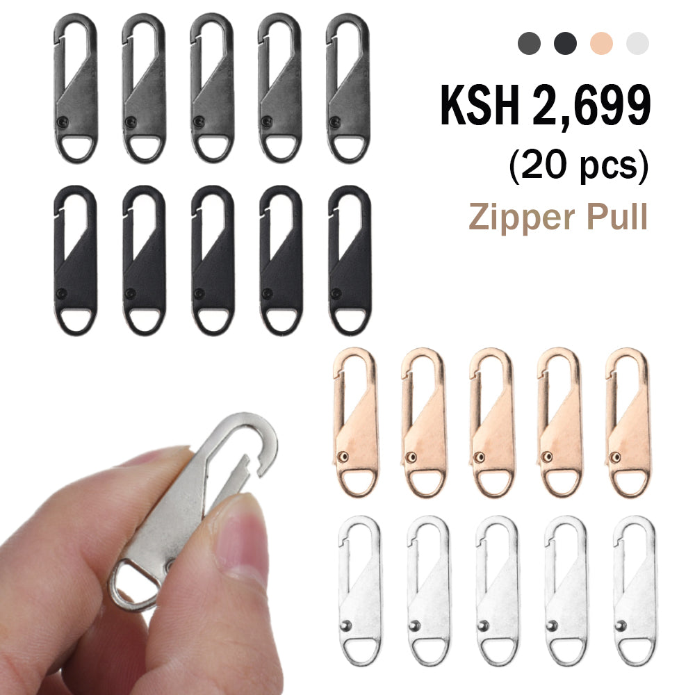 Metal Zipper Pull (20 pcs)