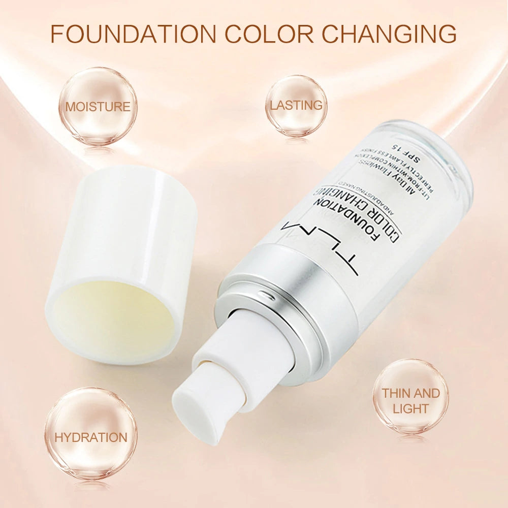 [Buy 1 Get 1 FREE!]TLM Flawless Colour Changing Foundation