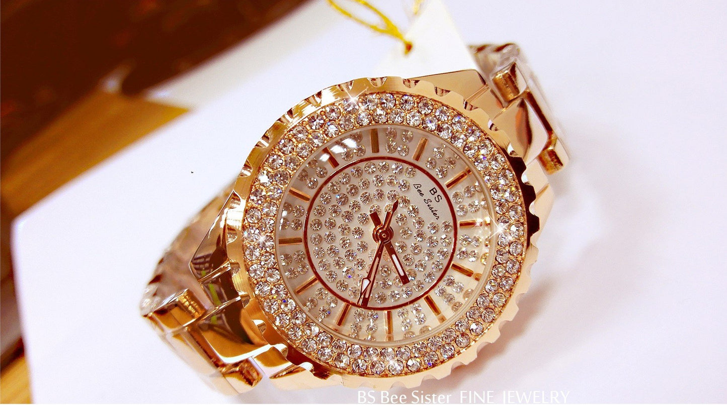 Women's Diamond Watch [Superior Quality]