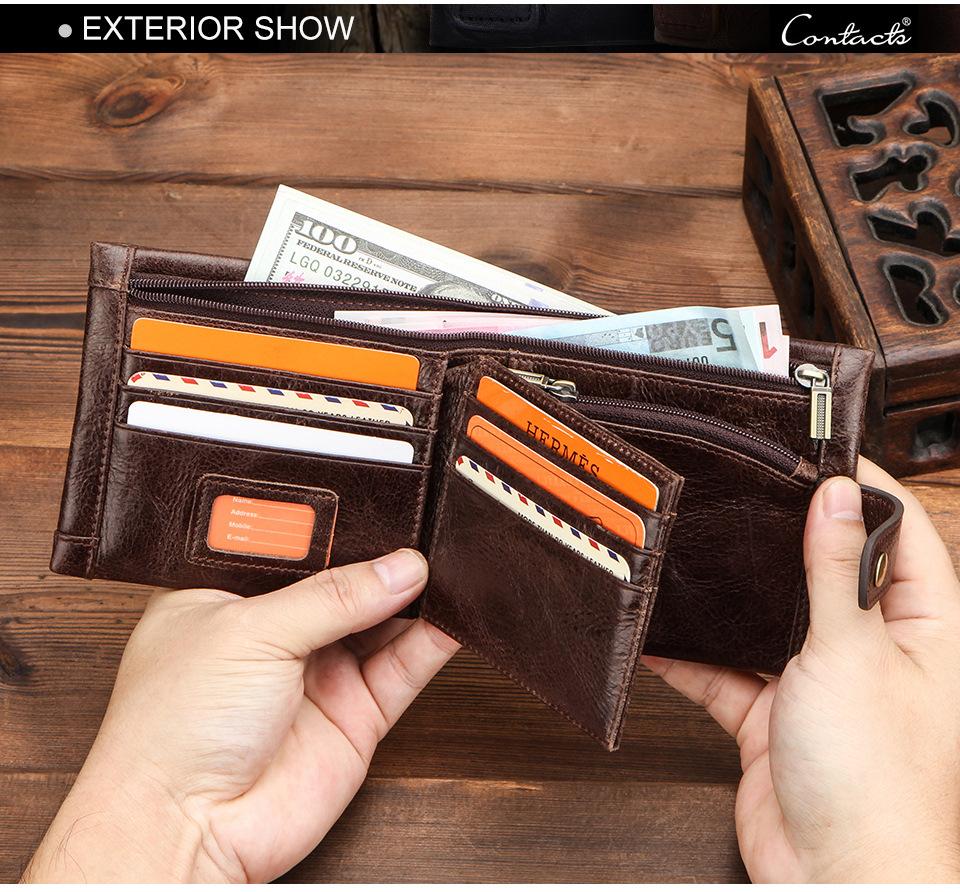 Men's Superior Soft Leather Wallet