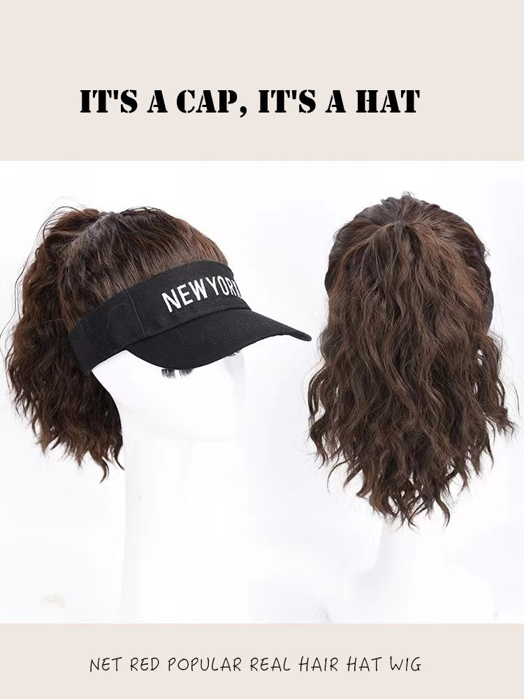 [Black Friday Sale!] New Trending Summer outdoor Cap-Wig