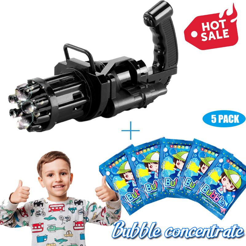 Gatling Bubble Machine 2021 Cool Toys & Gift