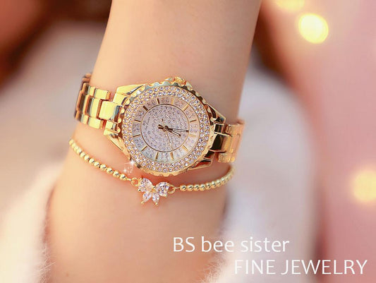 Women's Diamond Watch [Superior Quality]