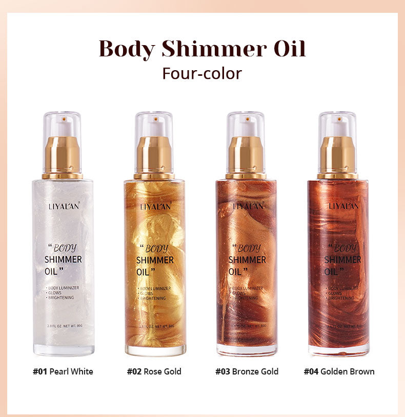 Body Shimmer Oil Glow Highlighter