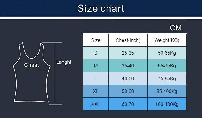 Men's Slimming Body Shaper Vest Shirt Abs Abdomen Slim【White Color】